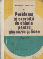 Probleme si exercitii de chimie pentru gimnaziu si licee - Treapta intii