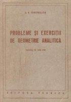 Probleme si exercitii de geometrie analitica (Traducere din limba rusa)