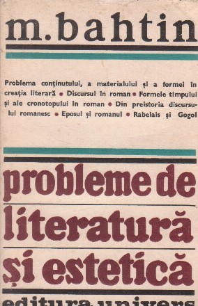 Probleme de literatura si  estetica