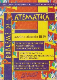 Probleme de matematica pentru clasele III-IV