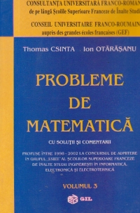 Probleme de matematica propuse la ESIEE (1998 - 2002), Volumul al III-lea