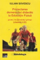 Proiectarea demersului didactic Educatie Fizica