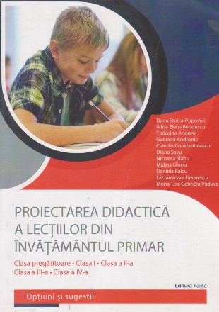 Proiectarea didactica a lectiilor din invatamantul primar