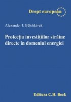 Protectia investitiilor straine directe domeniul