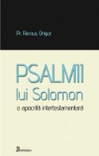 Psalmii lui Solomon.O apocrifa intertestamentara