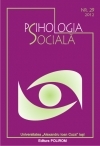 Psihologia sociala. Universitatea Alexandru Ioan Cuza din Iasi. Nr. 29 (I)/2012