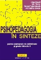 Psihopedagogia sinteze pentru examenele definitivare