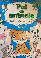 Pui animale Carte colorat