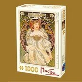 Puzzle 1000 piese Alphonse Mucha - Reverie