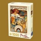 Puzzle 1000 piese Alphonse Mucha - Biscuits Lefevre-Utile