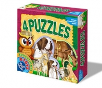 4 Puzzle - Animale domestice