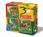 3 Puzzle - Animale salbatice 1