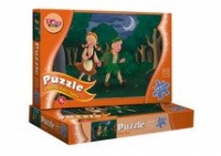 Puzzle HANSEL SI GRETEL, 24 piese, 29x43 cm