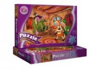 Puzzle HANSEL SI GRETEL, 35 piese, 29x43 cm