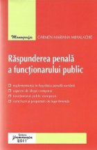 Raspunderea penala a functionarului public