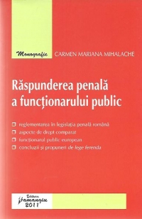 Raspunderea penala a functionarului public