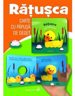 Ratusca. Carte cu papusa de deget