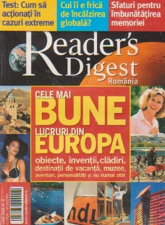 Reader s Digest, Iunie 2006