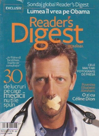 Reader s Digest, Noiembrie 2008