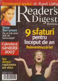 Readers Digest, Ianuarie 2007