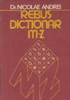 Rebus - Dictionar - Cuvinte de 4 litere, M-Z
