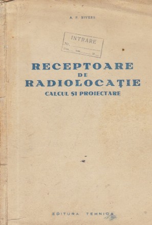 Receptoare de Radiolocatie - Calcul si proiectare