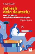 Refresh dein Deutsch Exercitii pentru