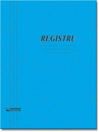 Registru cartonat, format A4, 96 file, liniatura dictando, coperta policromie