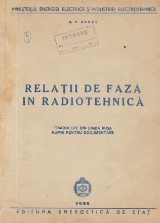 Relatii de faza in radiotehnica (Traducere din limba rusa)