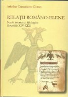 Relatii romano elene Studii istorice