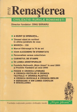 Renasterea Civilizatiei Rurale Romanesti