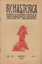 Renasterea - Revista de cultura crestina si viata bisericeasca ortodoxa, Martie 1936