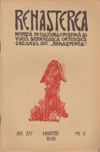 Renasterea - Revista de cultura crestina si viata bisericeasca ortodoxa, Martie 1936