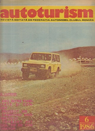 Revista Autoturism, Nr. 6/1986