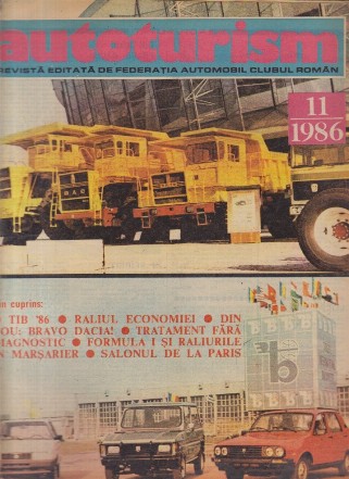 Revista Autoturism, Nr. 11/1986