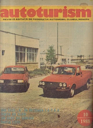 Revista Autoturism, Nr. 10/1988