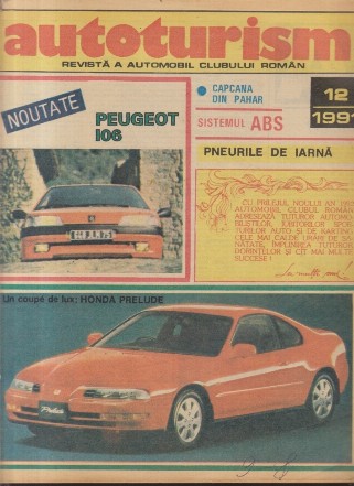 Revista Autoturism, Nr. 12/1991