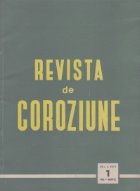 Revista coroziune Volumul 1971