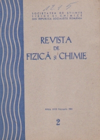 Revista de fizica si chimie, Februarie 1981