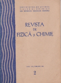 Revista de fizica si chimie, Februarie 1985