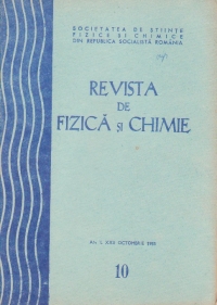 Revista de fizica si chimie, Octombrie 1985