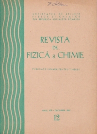 Revista de fizica si chimie, Decembrie 1975