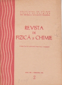 Revista de fizica si chimie, Februarie 1976