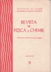 Revista de fizica si chimie, Septembrie 1976