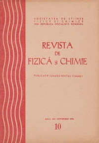 Revista de fizica si chimie, Octombrie 1976