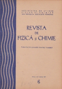 Revista de fizica si chimie, August 1977