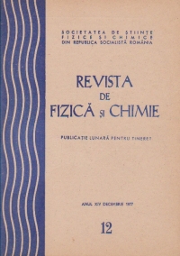 Revista de fizica si chimie, Decembrie 1977