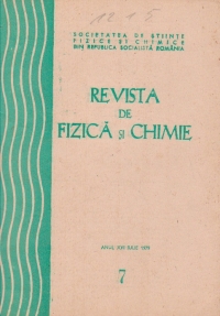 Revista de fizica si chimie, Iulie 1979