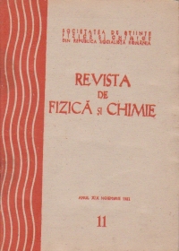 Revista de Fizica si Chimie, Noiembrie 1982