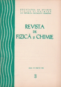 Revista de fizica si chimie, Martie 1983